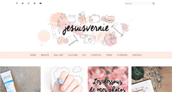 Desktop Screenshot of jesuisvernie.com